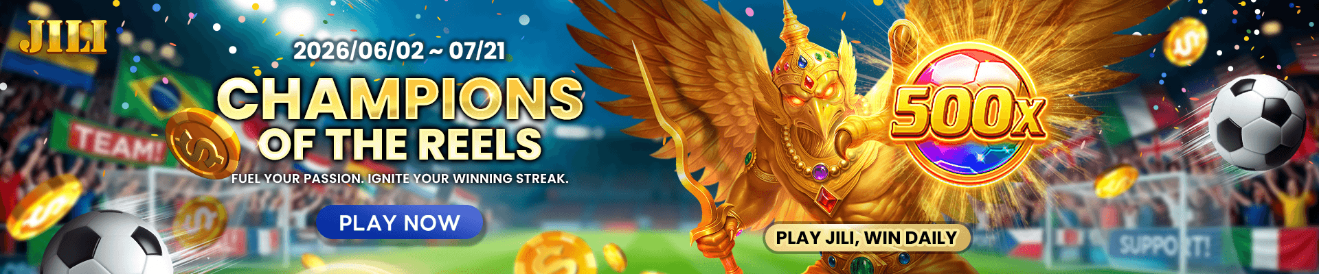 Champion of the reels